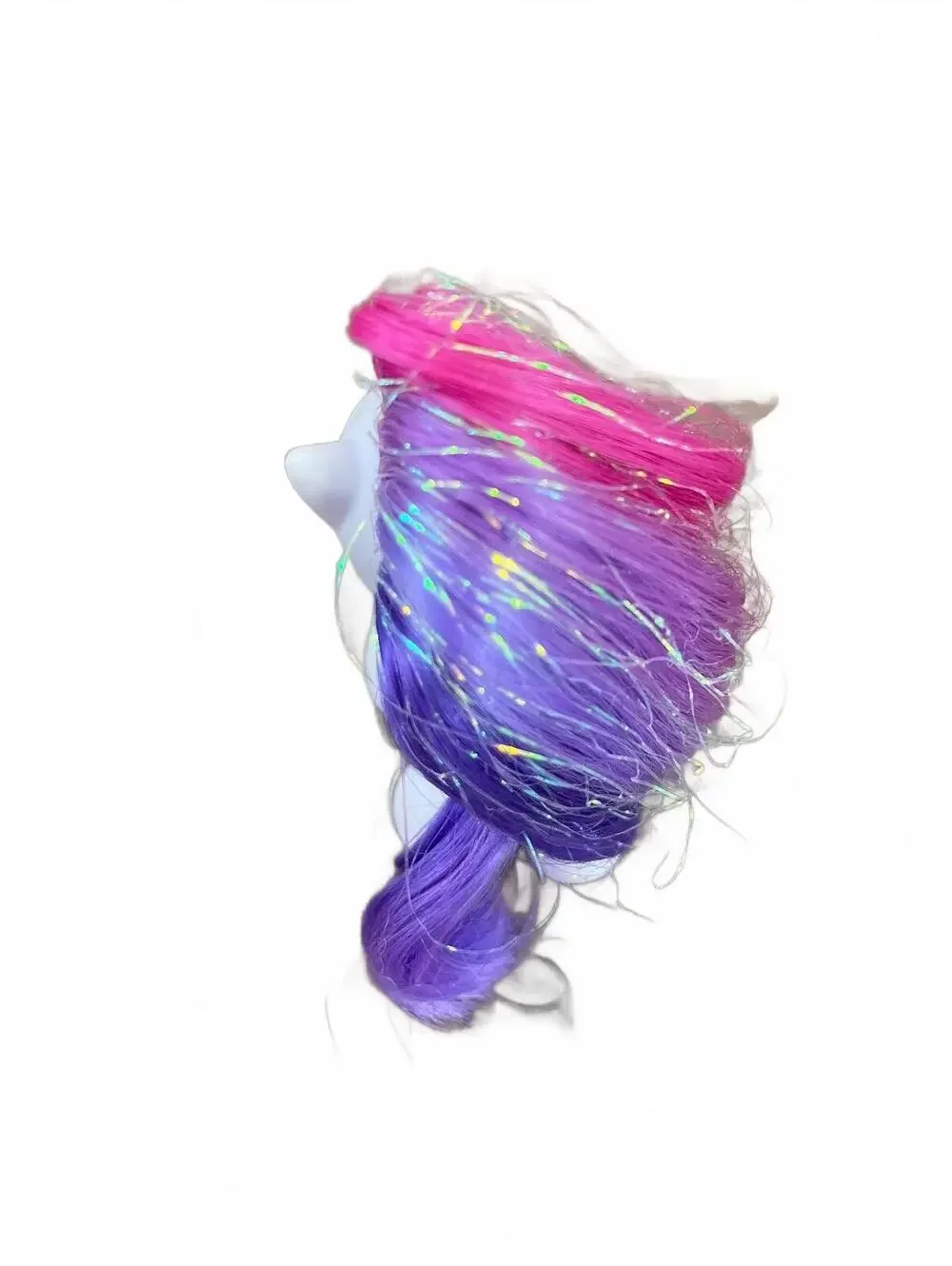 My Little Pony Sweetie Belle 2008 Generaion 3.5 Hasbro Unicorn with Glitter Hair